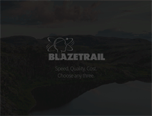 Tablet Screenshot of blazetrail.com